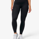 Essence Eda Leggings, Black, Front Side. 