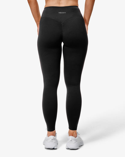 Essence Eda Leggings, Black, Back Side.