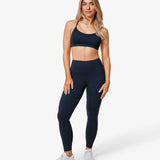 Essence Eda Sports Bra, Blue Full Set.