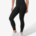 Essence Sia Leggings, Black, From The Side.