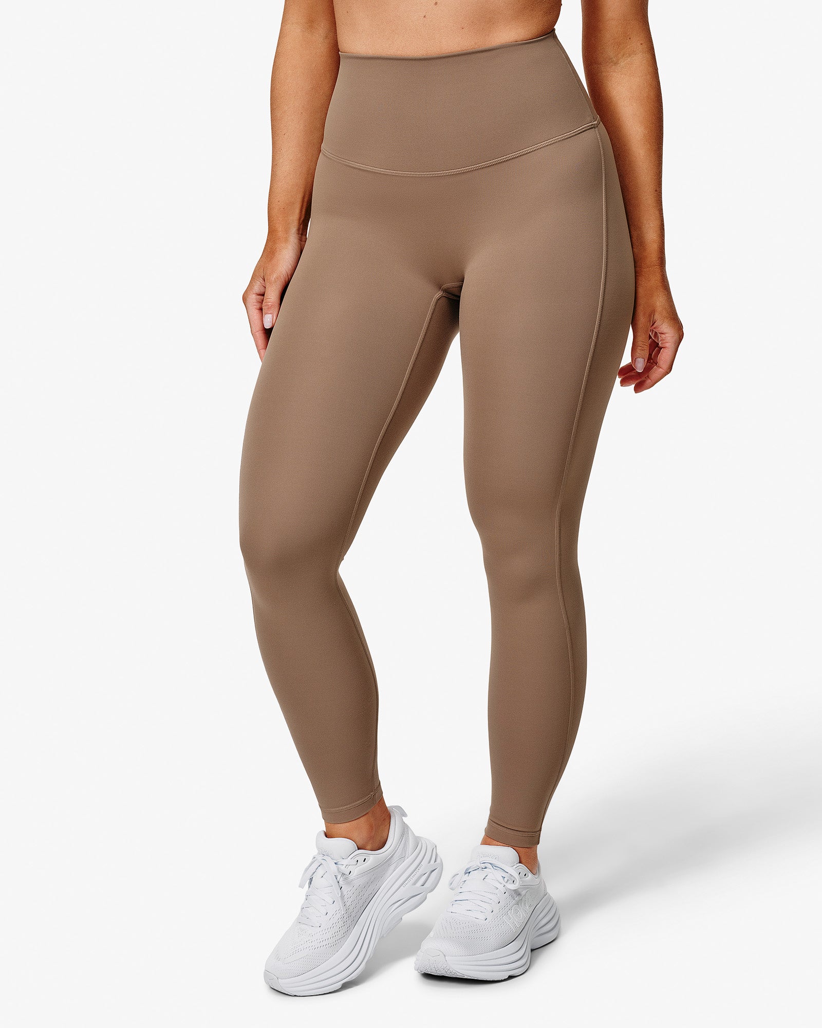 Supreme Ivy Leggings, Canyon, From The Side.