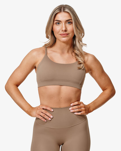 Supreme Ivy Sports Bra, Canyon, Front Side.