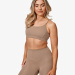 Supreme Ivy Sports Bra, Canyon, From The Side.