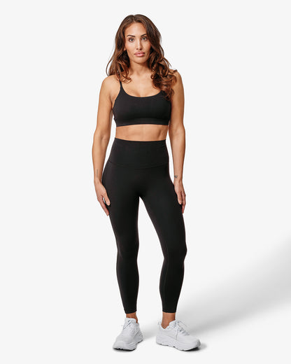 Supreme Ivy Sports Bra, Black, Full Set.