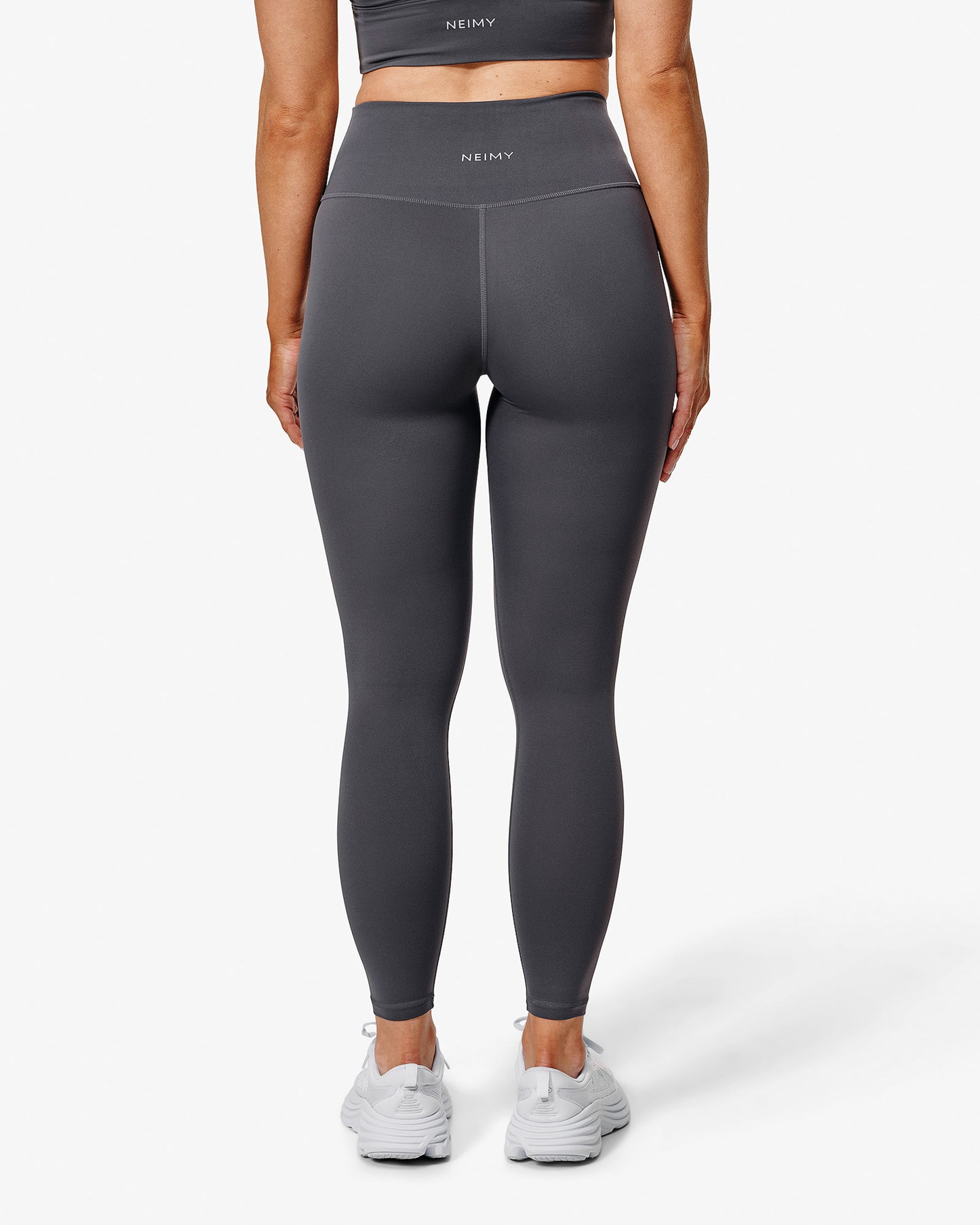 Hero Ace Leggings, Grey, Back Side.