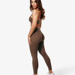 Essence Tess Leggings, Brown, Full Set.