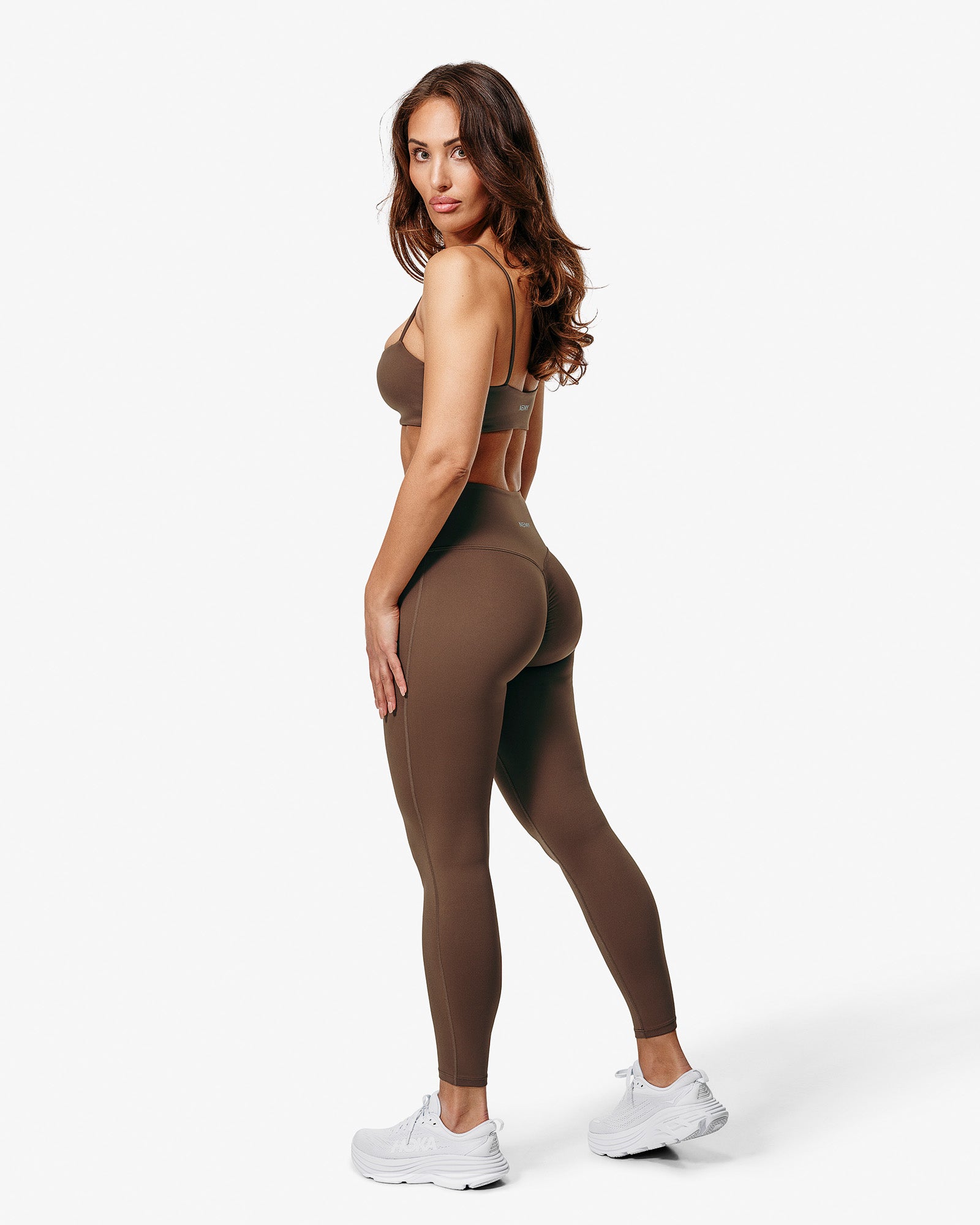 Essence Tess Leggings, Brown, Full Set.